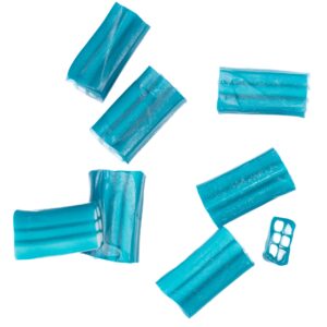 Jujubes brique à la framboise bleue