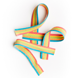Réglisse ceinture arc-en-ciel