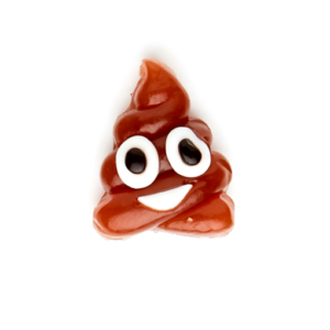 Jujubes emoji caca