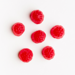 Jujubes framboise rouge