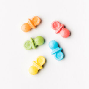 Bonbons comprimés suce de bébé