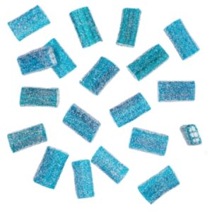 Jujube brique à la framboise bleue surette