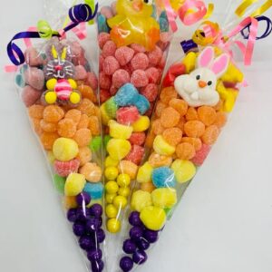Cône de bonbons Pâques