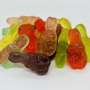 Jujubes lapins de pâques