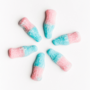 Jujubes bouteille de gommes ballounes sures HUER SANS ARACHIDES