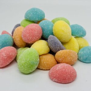 Jujubes œufs de pâques givré