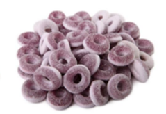 Jujubes anneaux aux raisins HUER