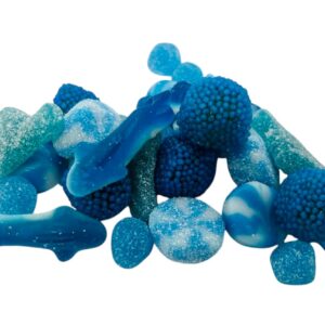 Jujubes mélange bleu