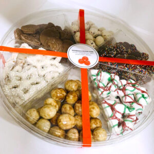 Plateau de luxe chocolaté de Noël