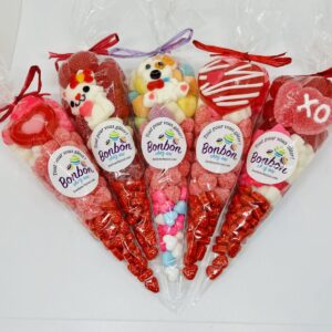 Cône de bonbons de St-Valentin