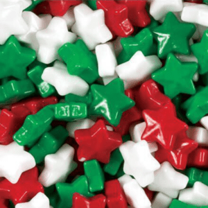 Bonbon étoile de noël