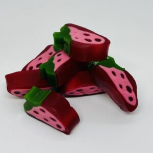 Jujubes tranche de fraise dure