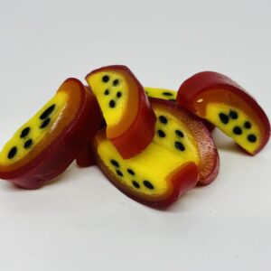 Jujubes tranche fruit de la passion