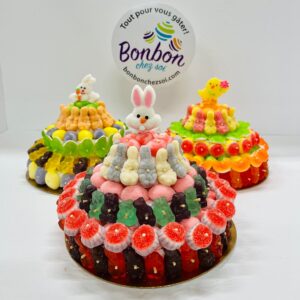Gâteau de bonbons de Pâques