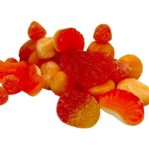Jujubes mélange orange