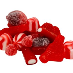 Jujubes mélange rouge