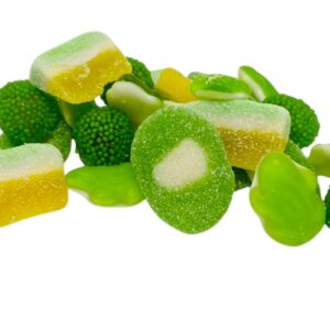 Jujubes mélange vert