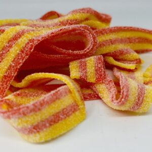 Réglisse ceinture fraise et banane sure