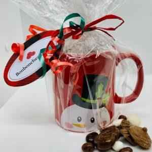Tasse de noël rouge 375 gr.